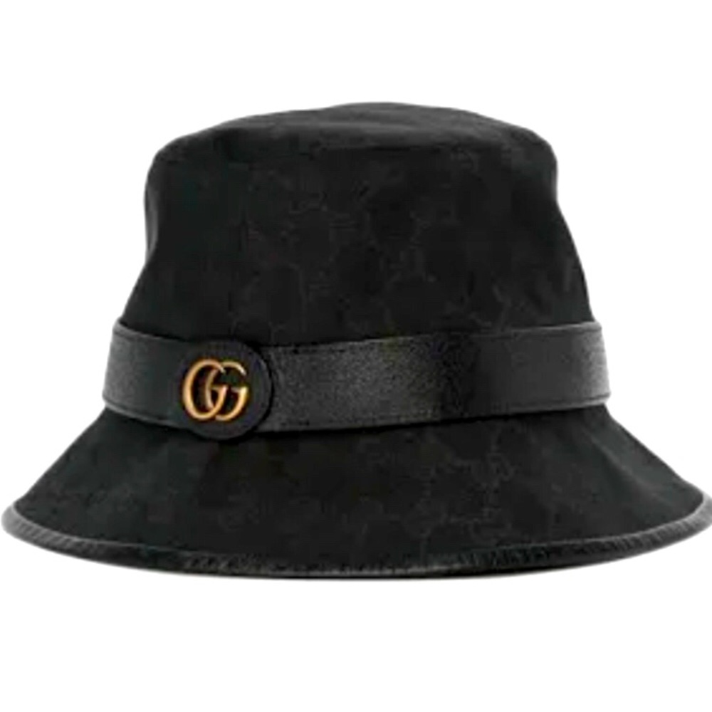 Black Mens Gucci bucket hat